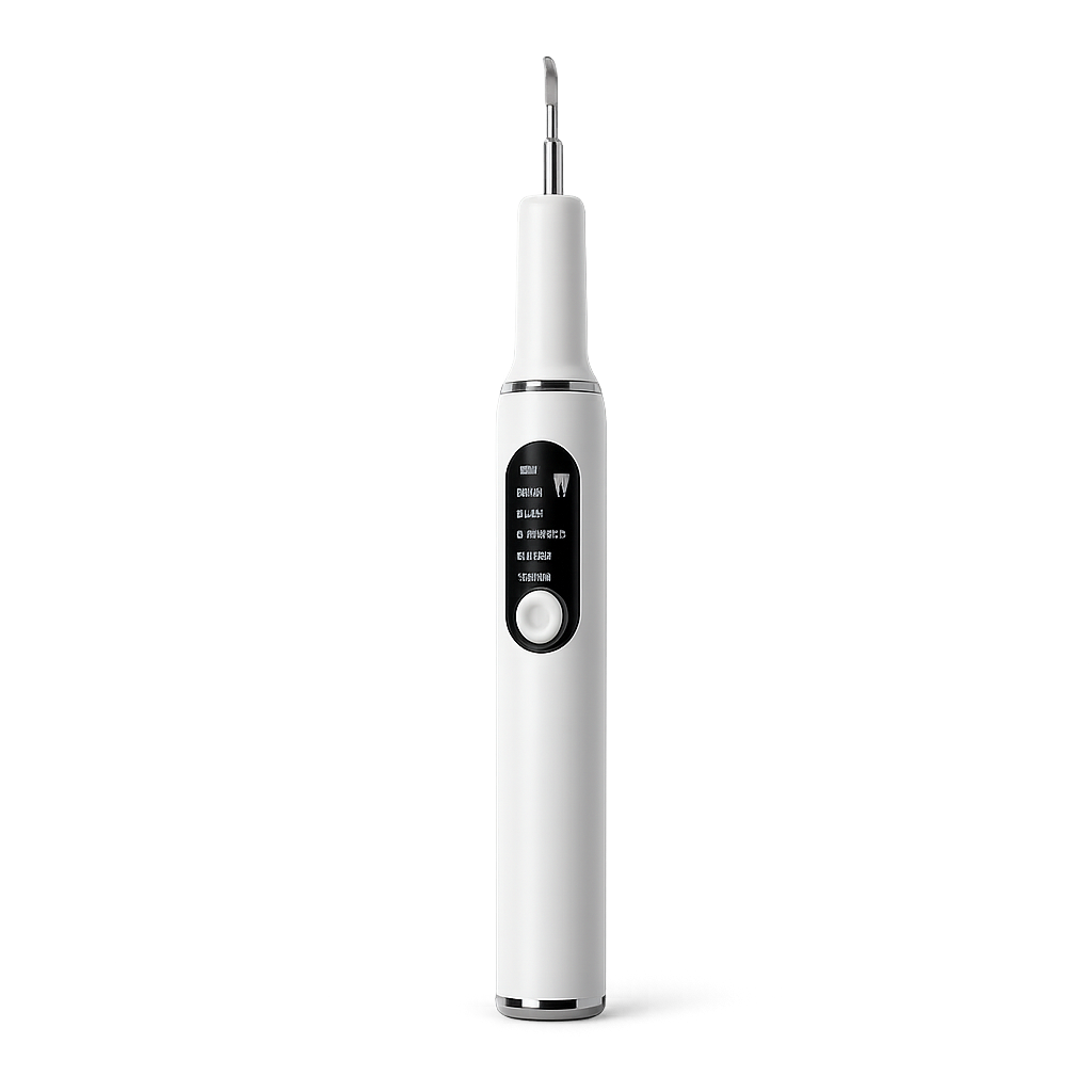 Détartreur ultrasonique pour chien et chat — Brilly™ — White — front-three-quarter