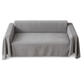 Plaid déperlant pour canapé chien et chat — Snuggly™ — Grey — top-down