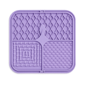 Tapis de léchage anti-stress en silicone — Lickly™ — Vert — top-down